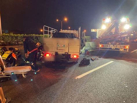 西螺 車禍|國1西螺北上嚴重車禍！乘客噴飛橫躺車道 僅開放外側。